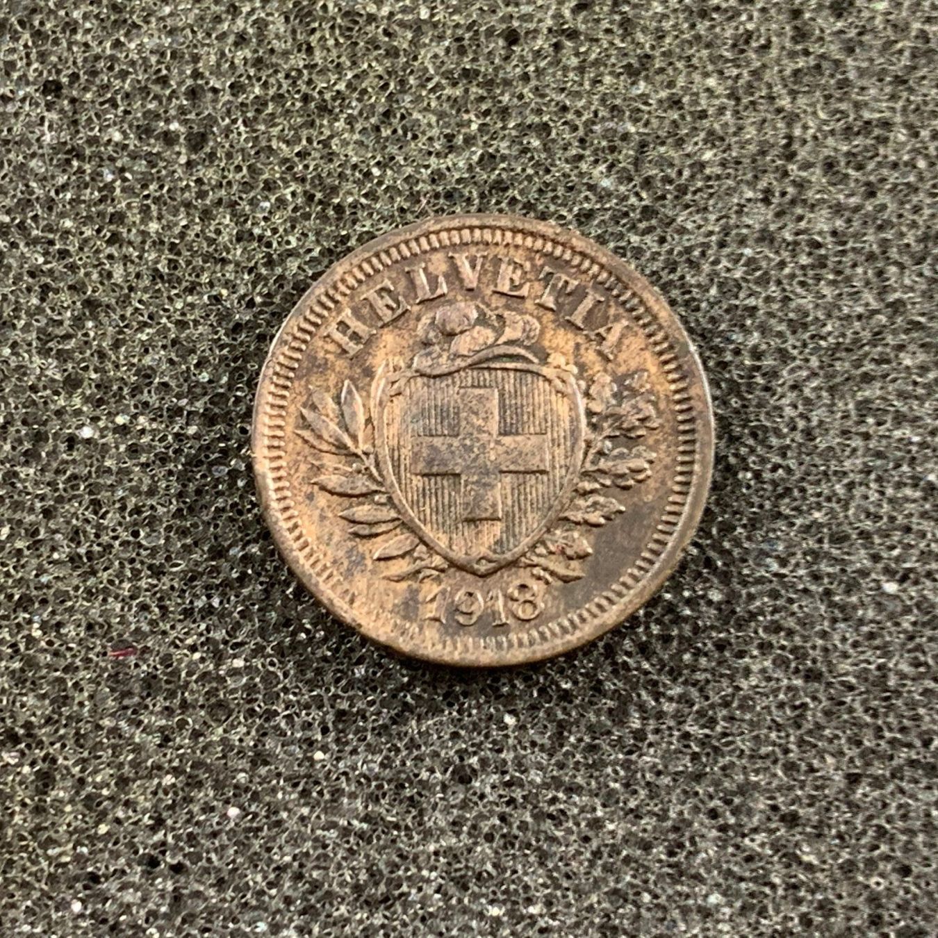 Tutti le monete: 1 Rappen 1918 (119) – Usato da Reitnau venduto da tb-muenzen 1