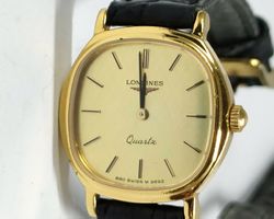 Longines Quartz Damen-Uhr Vintage Vergoldet 23mm