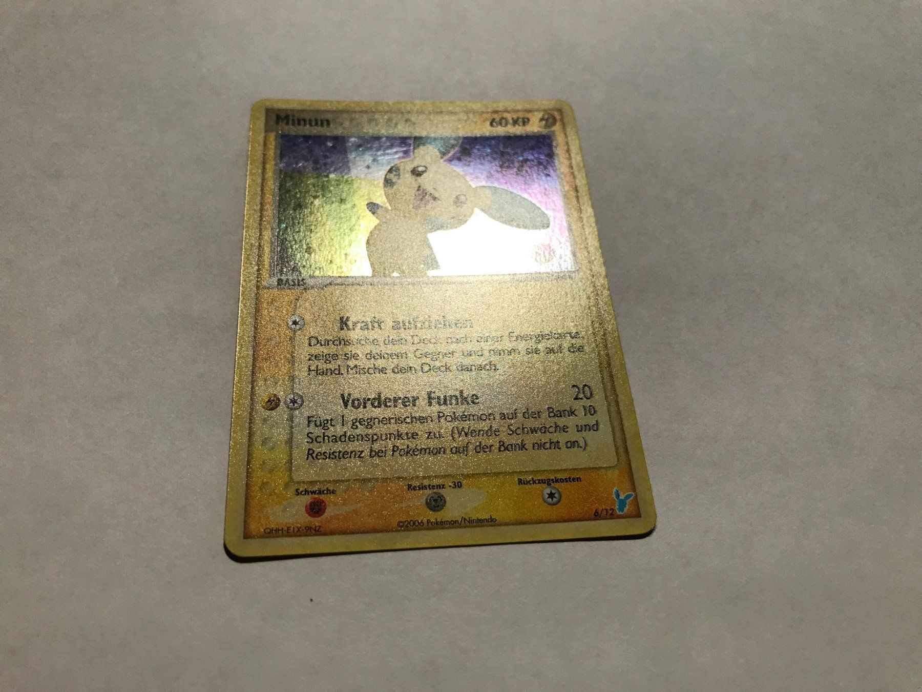 Pokémon Carte collezionabili: Minun holo – Usato da Hagendorn venduto da Pokecollectorch 3