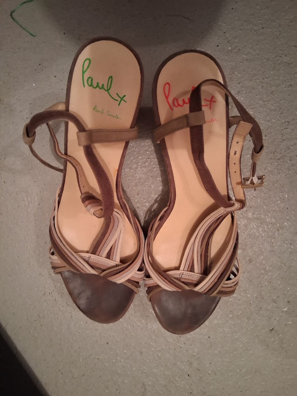 Paul Smith Scarpe da donna: Paul Smith Plato Leder Sandalen Gr. 38  – Usato da Zürich venduto da Leders 1