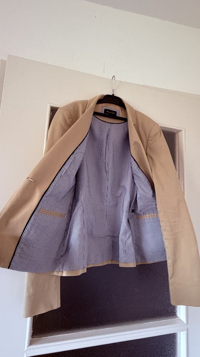 Massimo Dutti Jacken: Blazer Massimo Dutti beige taille 36  – Gebraucht aus Bulle von LeMoleson 1