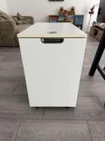 Rollcontainer weiss mit Zahlenschloss guter Zustand