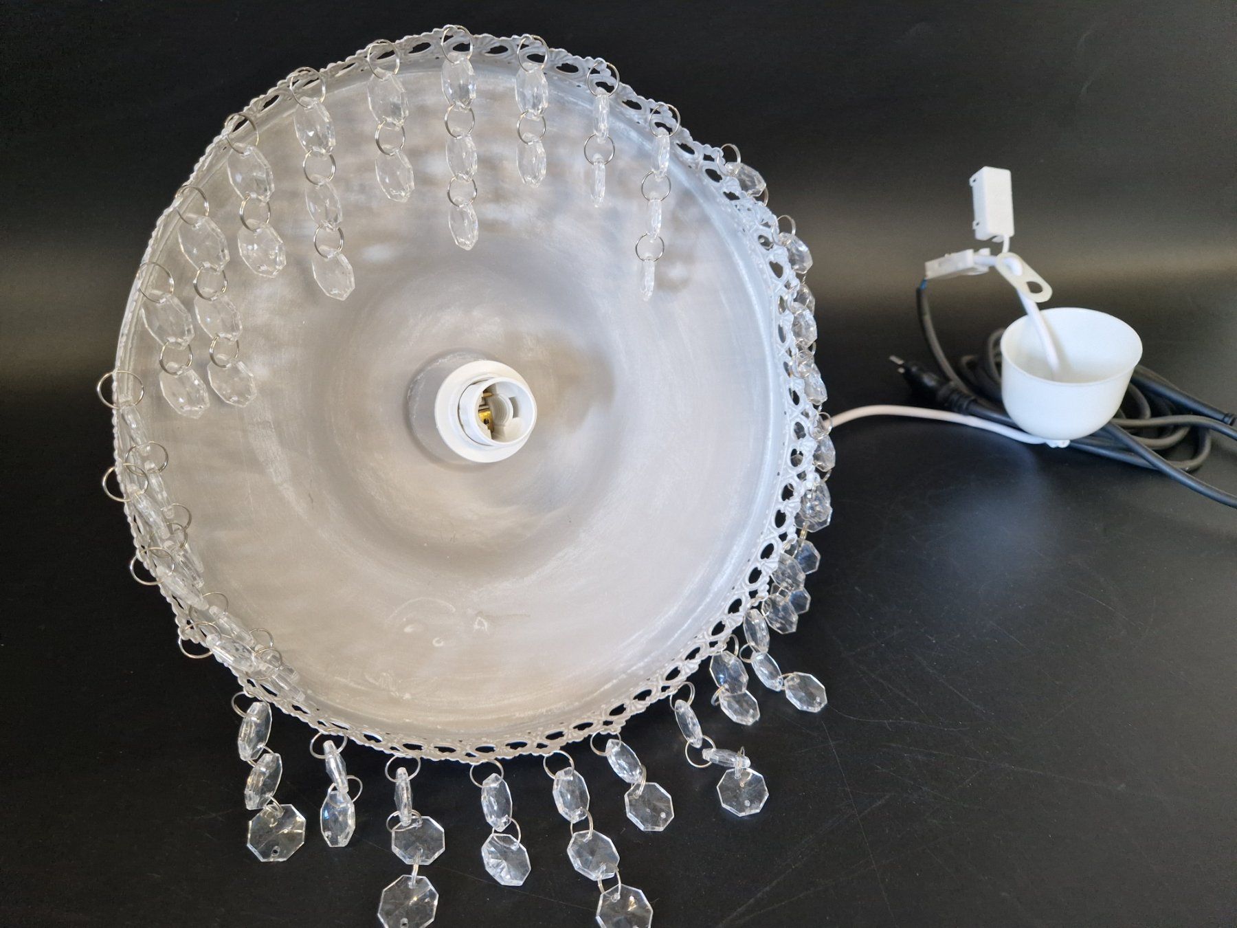 Kronleuchter & Deckenlampen: graue Deckenlampe – Gebraucht aus Muhen von Restwert_Muhen 3