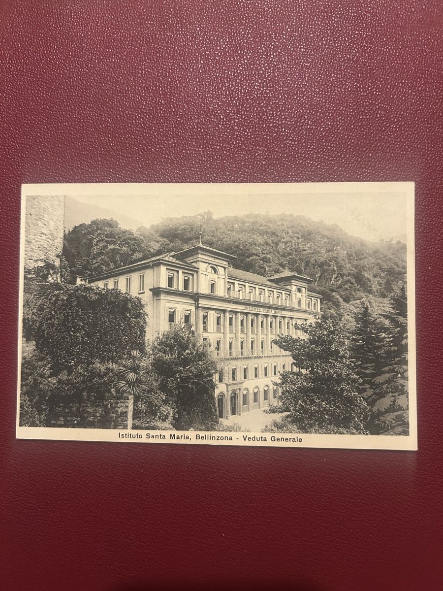 Cartes postales: Istituto Santa Maria Bellinzona  – D'occasion à Breganzona par Milesbo