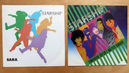STARSHIP - 2 VINYL SINGLES (NM)