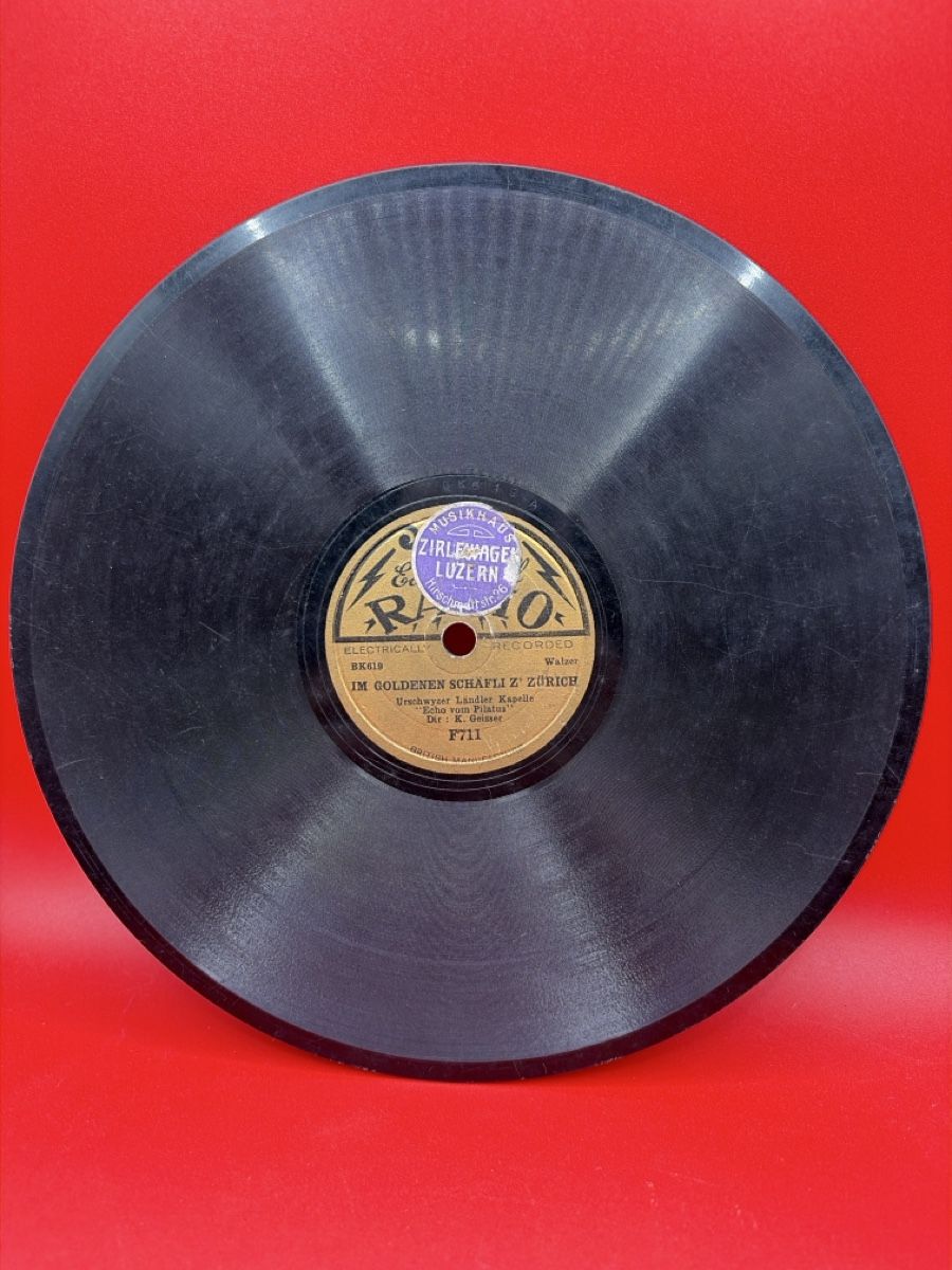Dischi in vinile: 3 Schellackplatten - Auf froher Fahrt etc. – Usato da Root venduto da 156500 4