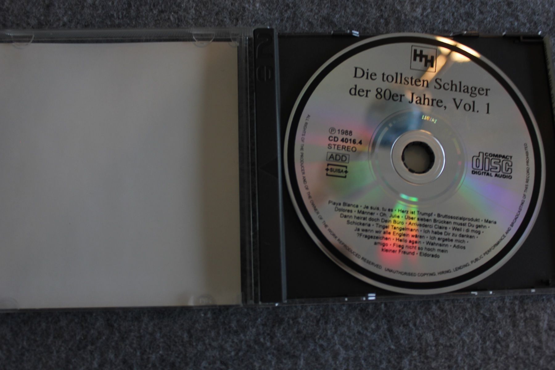 CD: Die Tollsten Schlager der 80 er Jahre CD – Usato da Geroldswil venduto da schlumpf1969 2