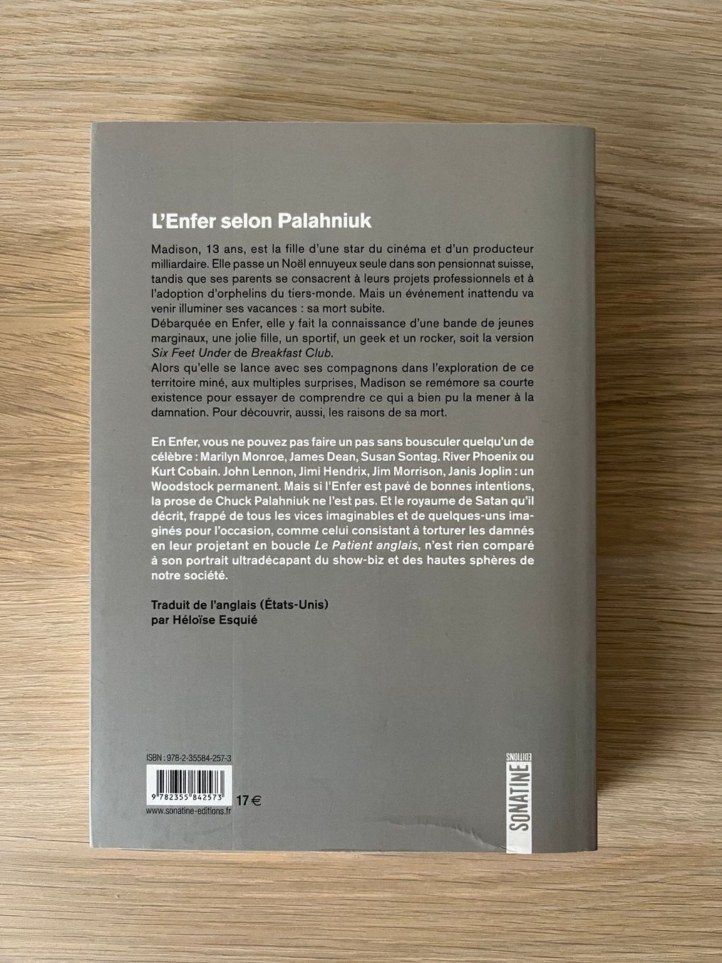Libri: Damnés - Chuck Palahniuk – Usato da Petit-Lancy venduto da cinrox 1