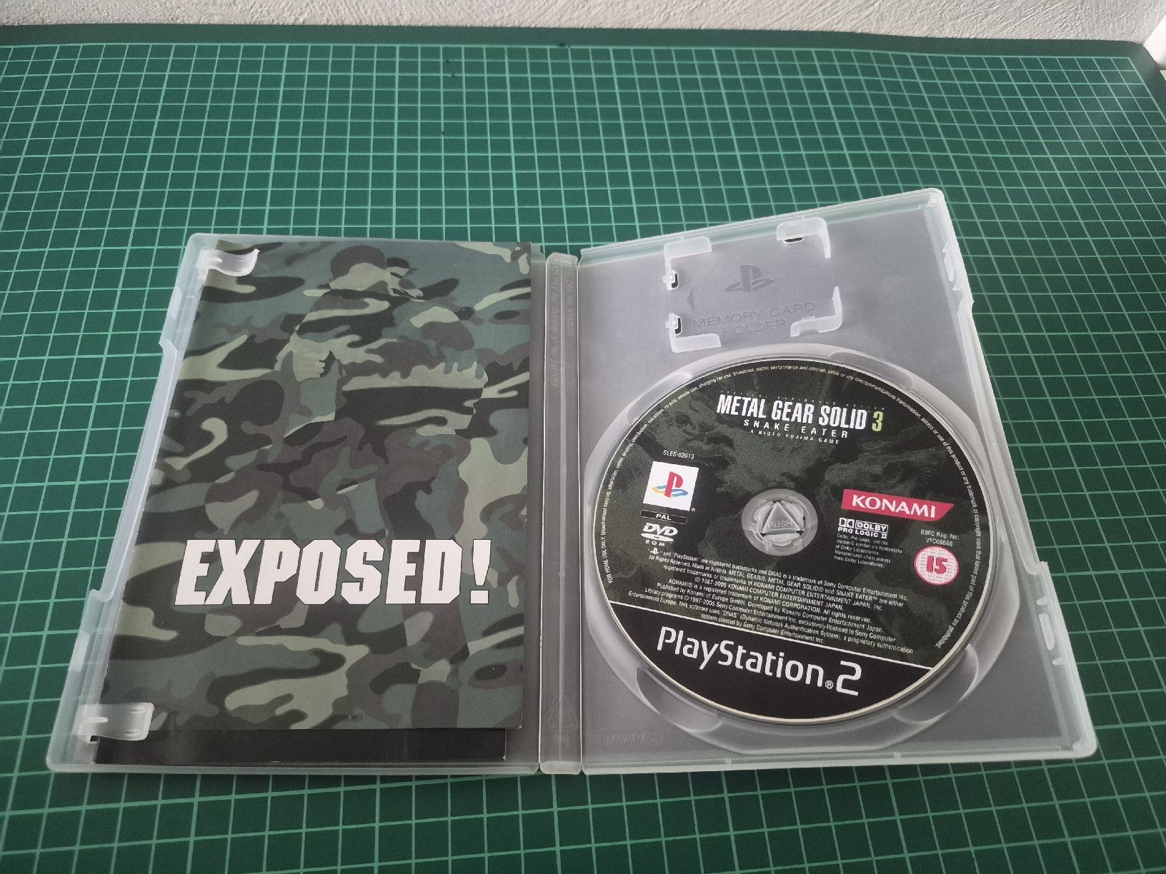 Sony Giochi: Metal Gear Solid 3 Snake Eater PS2 Game CIB good condition – Usato da Meyrin venduto da Retro-GZ 1