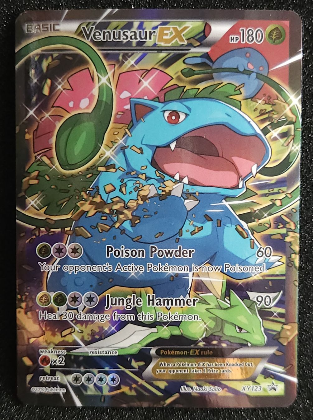 Pokémon Sammelbilder & Trading cards: Venusaur EX XY123 Promo EN – Gebraucht aus les verrieres von atom82