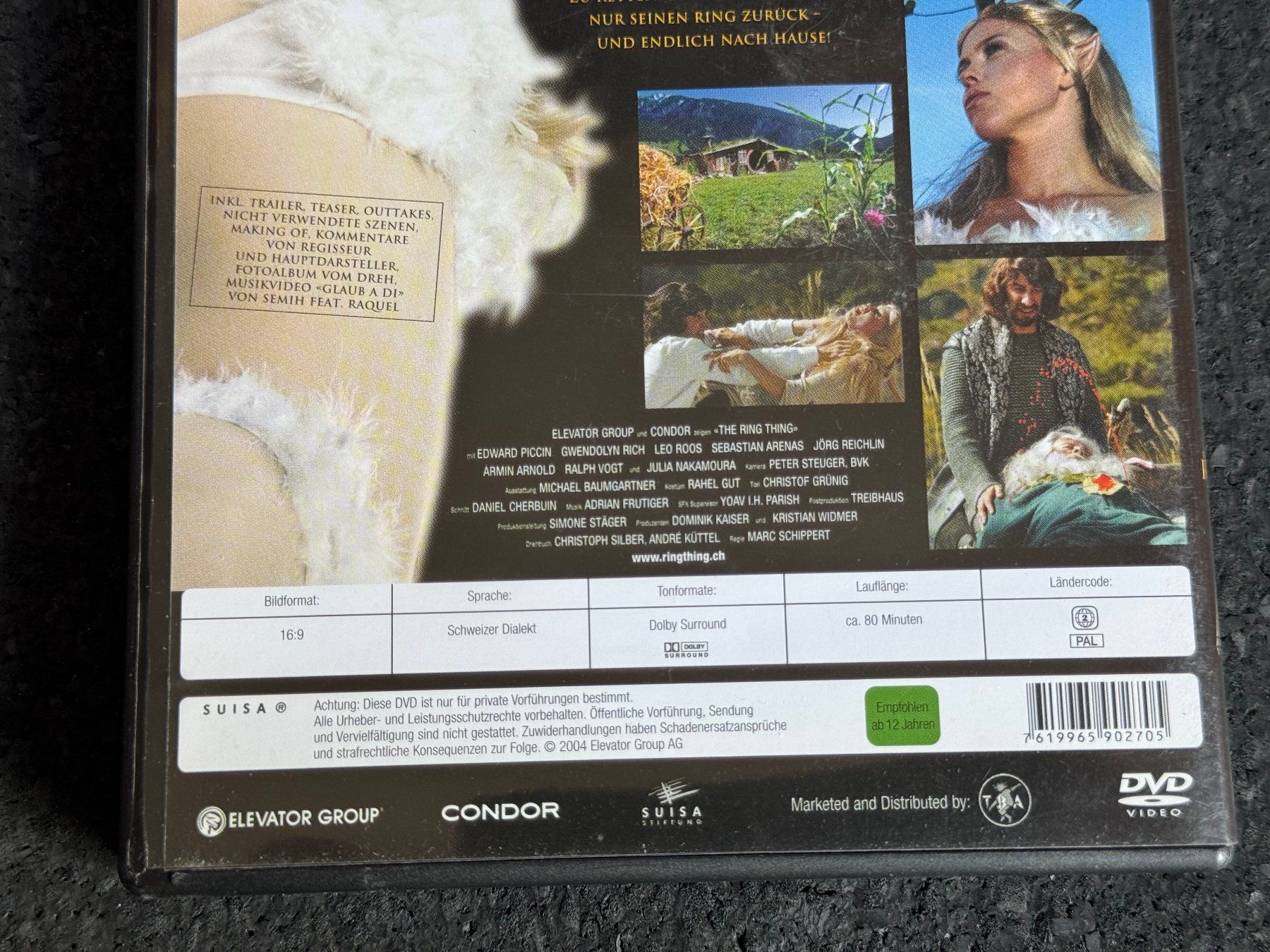 Alle DVDs: The Ring Thing "Das Ding mit dem Ring" DVD CH-Dialekt – Gebraucht aus Fribourg von tschjoly 3