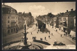 La Chaux de Fonds, Rue Léopold-Robert, 