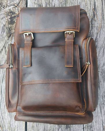 Echt Leder Rucksack