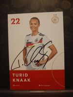 Turid Knaak - DFB Autogrammkarte - handsigniert