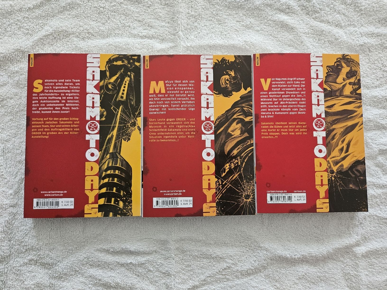 Fumetti: Sakamoto Days Band 16-18 – Nuovo (secondo la descrizione) da Rudolfstetten venduto da KingArabi 1