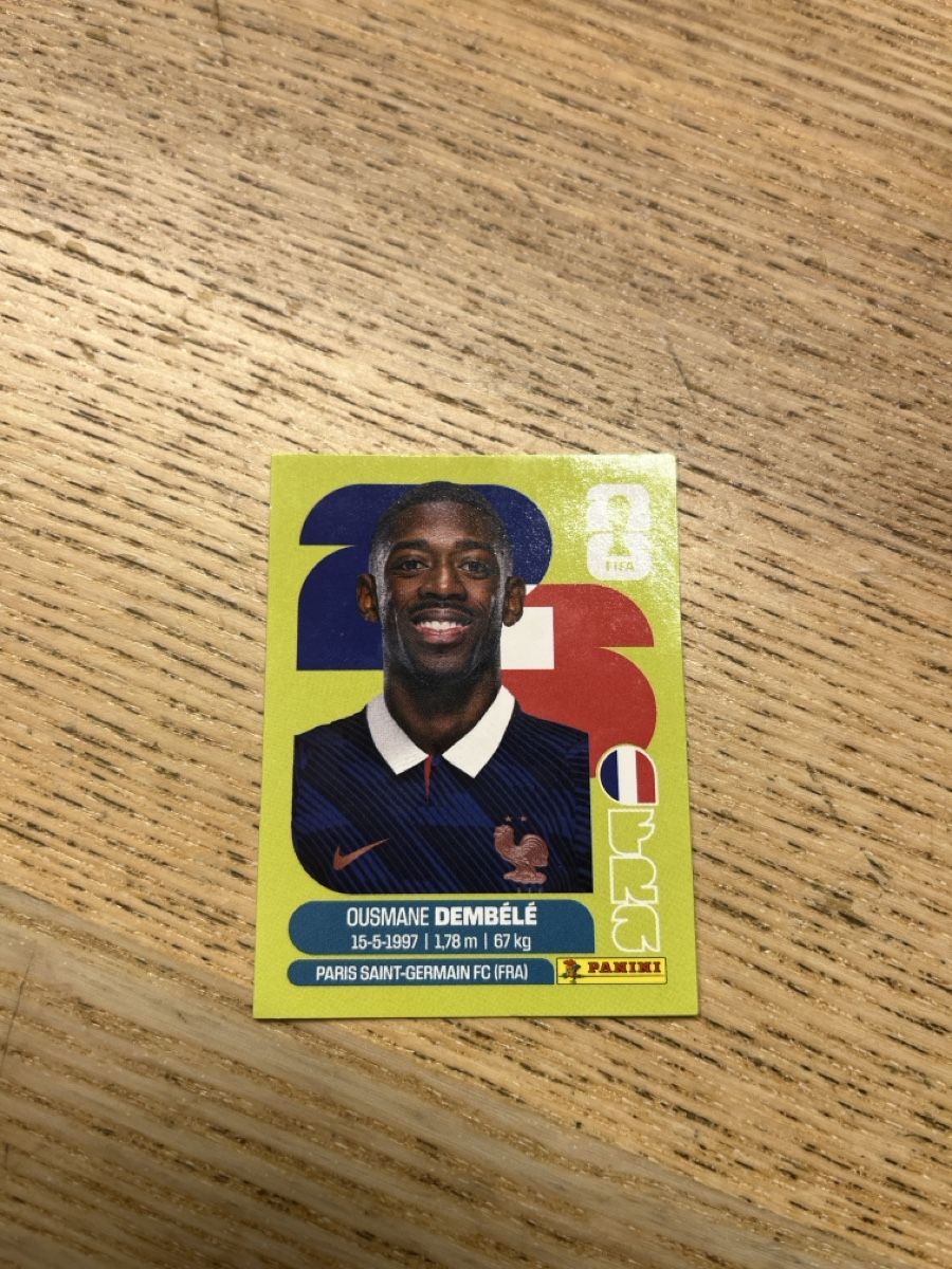 Panini Sammelbilder & Trading cards: Ousmane Dembélé – Neu (gemäss Beschreibung) aus Luzern von mariaroesti