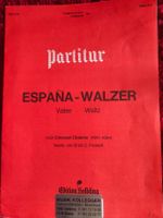 Noten Partitur Espana-Walzer Emanuel Chabrier