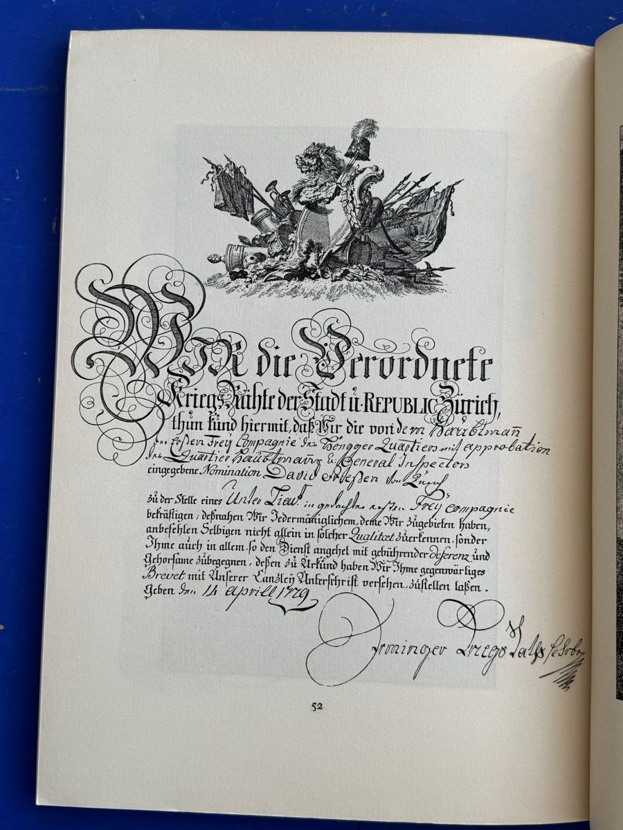 Bücher: Schweizer Kriegsdokumente 1656-1831. Kunstgewerbemuseum – Gebraucht aus Adliswil von buch_und_kunst 4