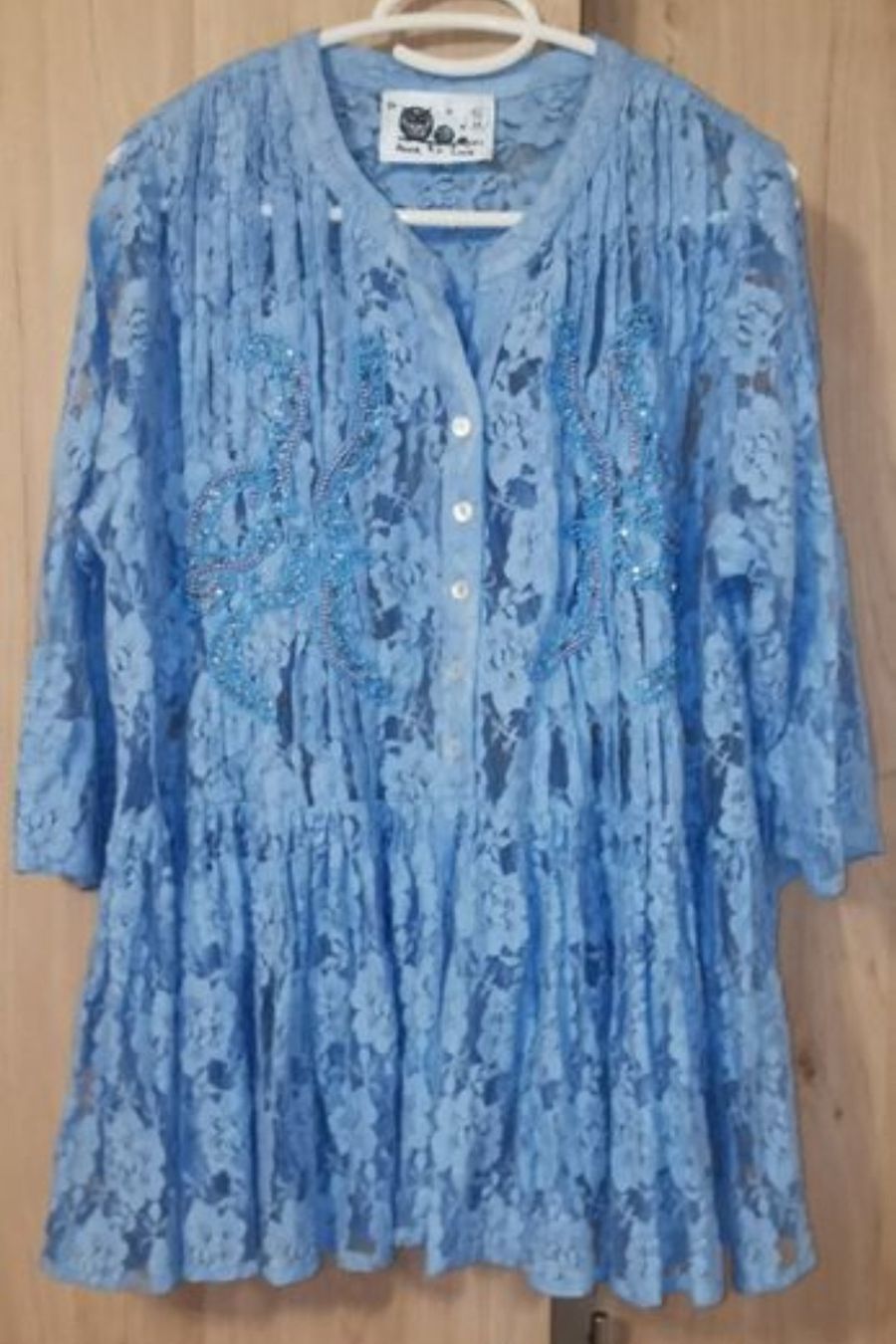 Blusen: Spitzen Bluse Cotton Gr XL – Neu (gemäss Beschreibung) aus Buchs ZH von natu65