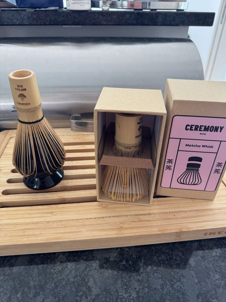 Elettrodomestici da cucina: Matcha Whisk Bambusbesen – Nuovo e nell'imballaggio originale da zufikon venduto da Jacky.N