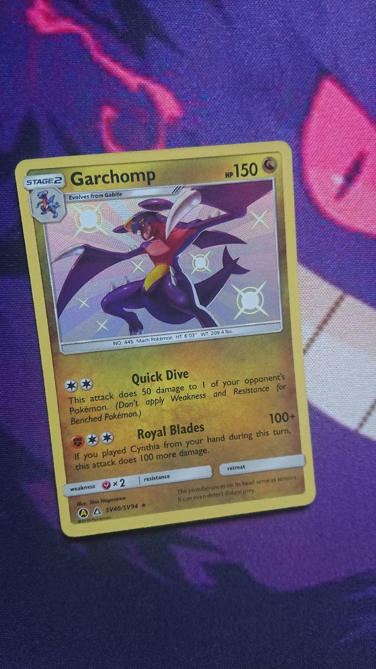 Pokémon Sammelbilder & Trading cards: Garchomp SV40 (2019) – Neu (gemäss Beschreibung) aus Chur von FreakofRarity 1