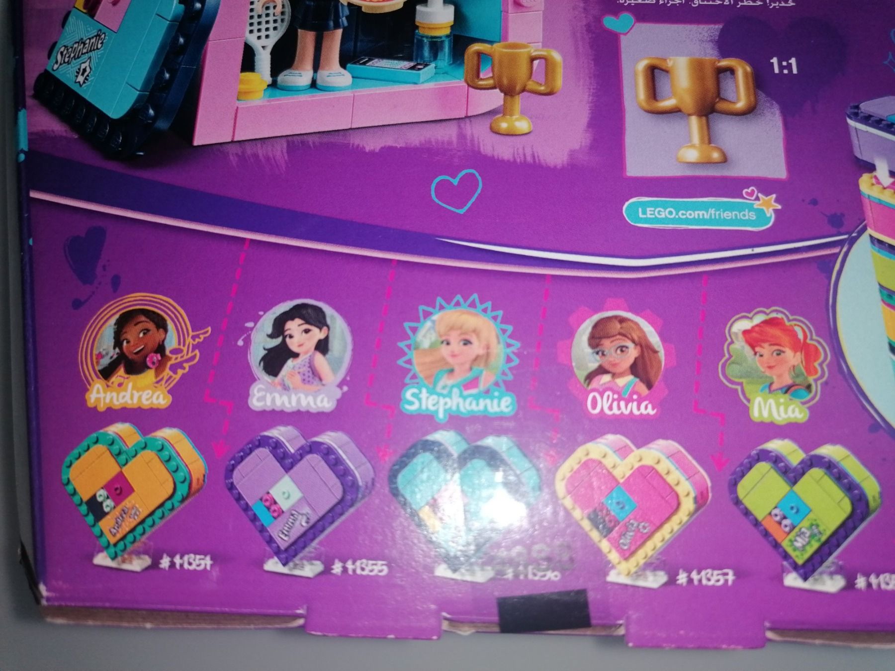 Lego Spielzeuge: LEGO 41356 FRIENDS Stephanies Herzbox – Gebraucht aus Uster von Smilla07 4
