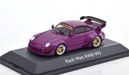 Porsche 911 / 993 RWB Rauh-Welt 1996 violett met.       1:43