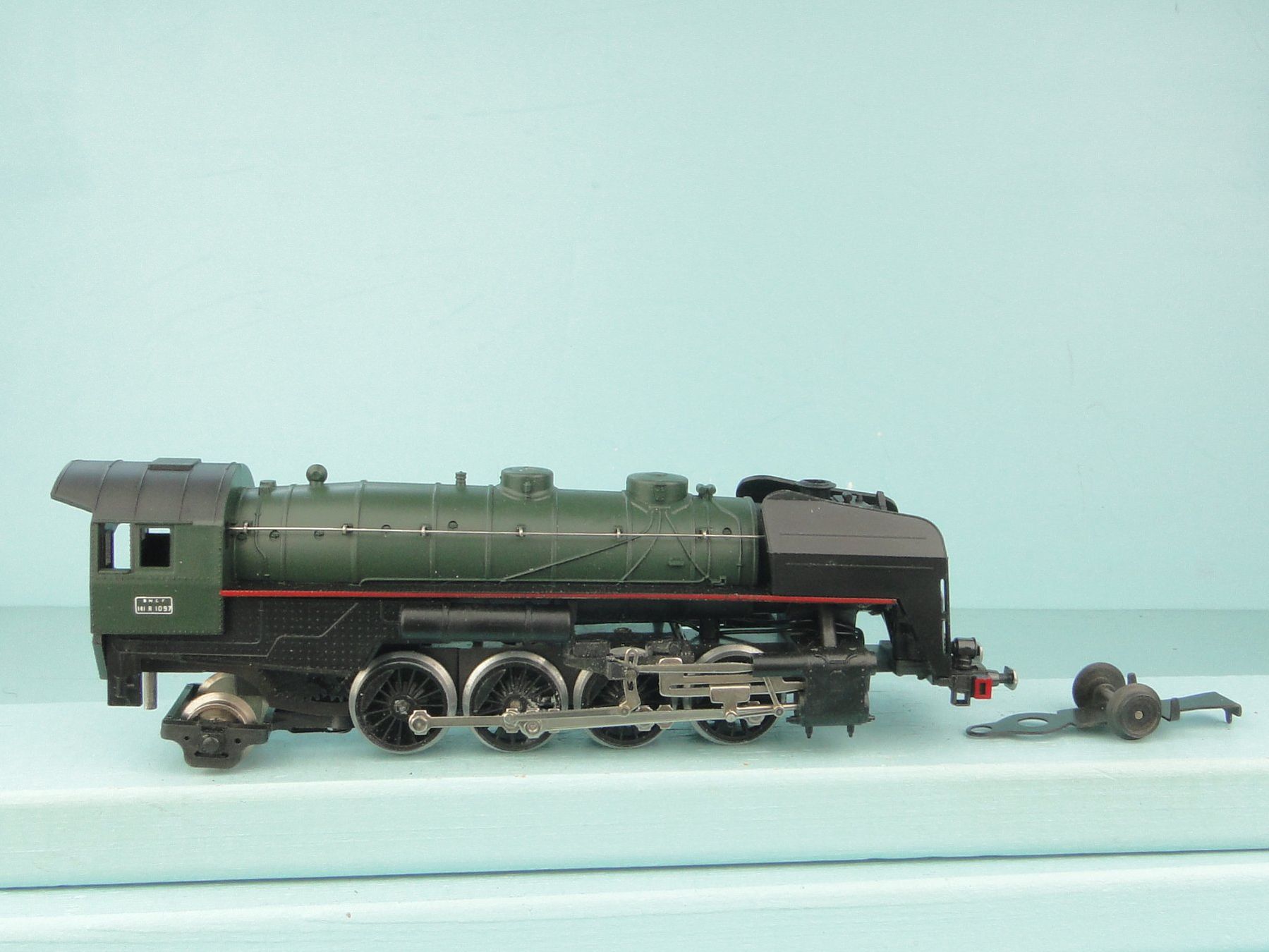 Lima Modellini di ferrovie: LIMA 3003 SNCF Dapflokomotive, DEFEKT – Usato da Bülach venduto da cann11 6