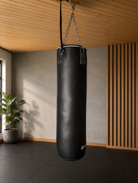 Sacchi da boxe: Energetics Boxsack inkl. Kettenaufhängung – Leder, L 122 cm – Usato da Walzenhausen venduto da Jana013 2
