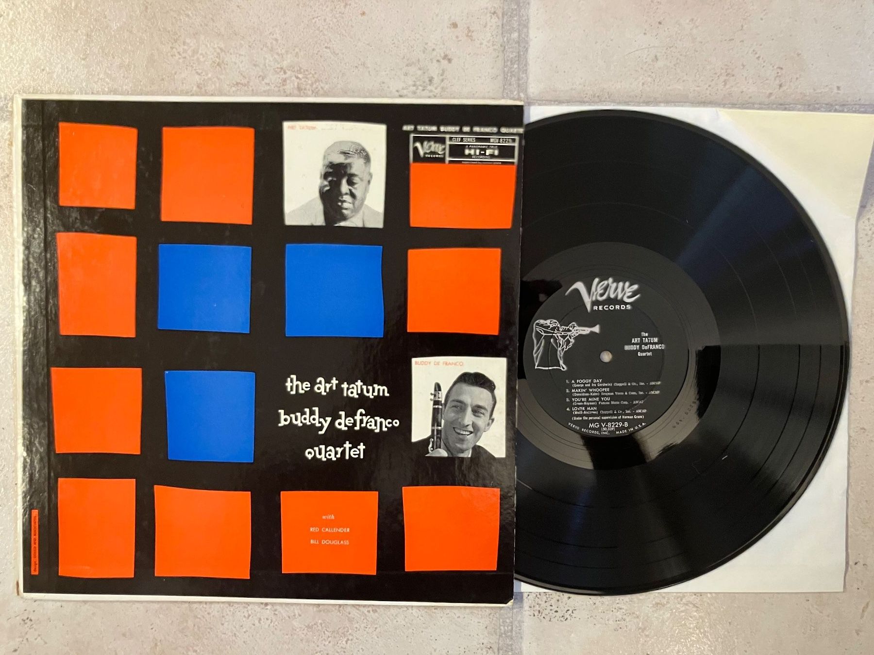 Dischi in vinile: The Art Tatum Buddy DeFranco Quartet, LP Jazz – Usato da Widen venduto da DexterGordon
