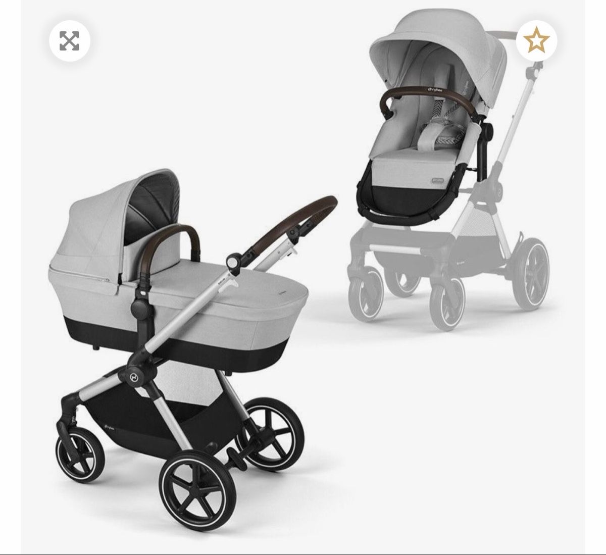Cybex Carrozzine: Cybex Kinderwagen 3 in 1 mit Cloud G babyschale – Nuovo (secondo la descrizione) da Niederbipp venduto da _Cheyenne_ 5