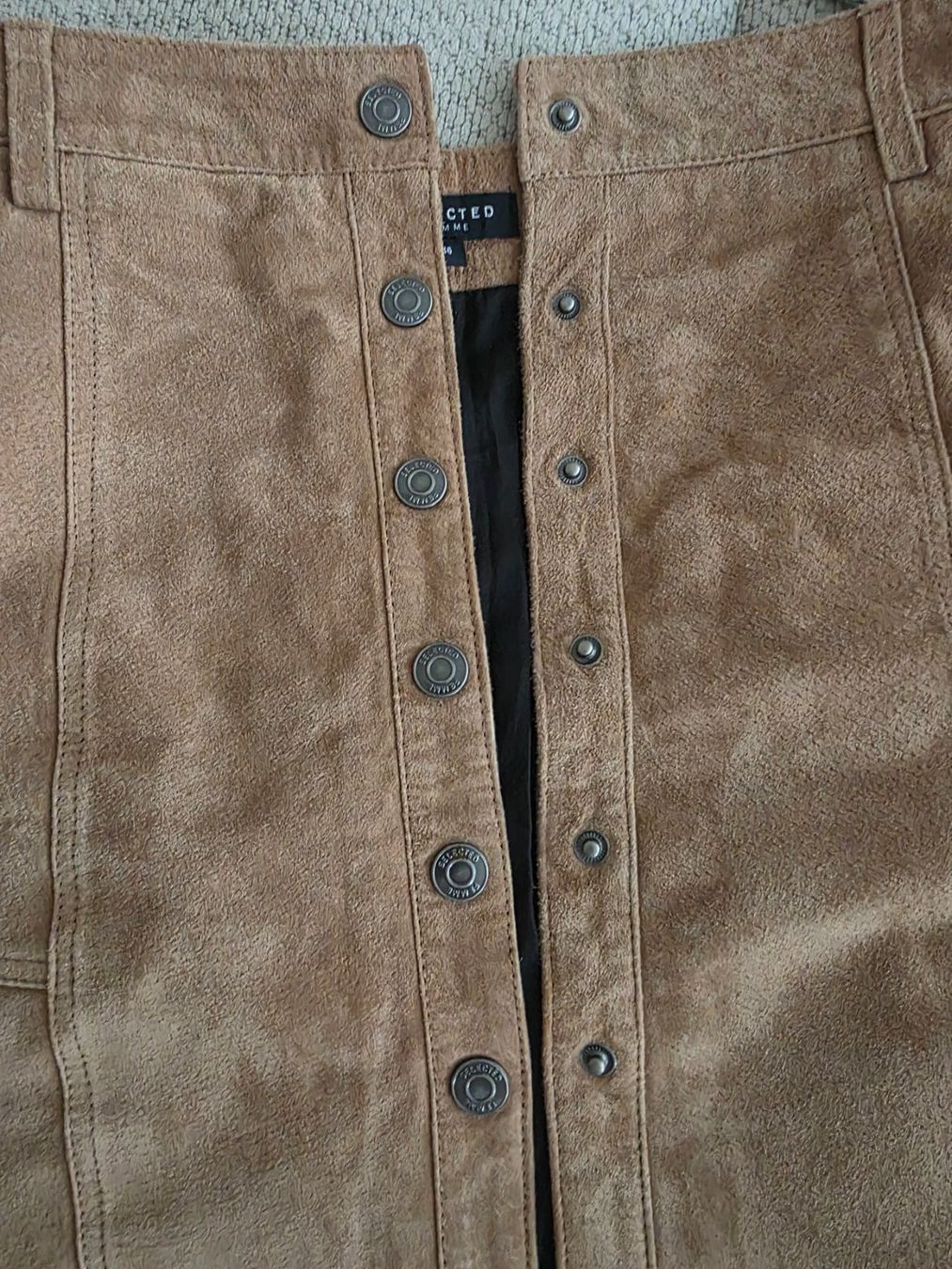 Gonne: Jupe en daim Selected femme taille 36 – Nuovo (secondo la descrizione) da Renens VD venduto da Iepurica19avril 3