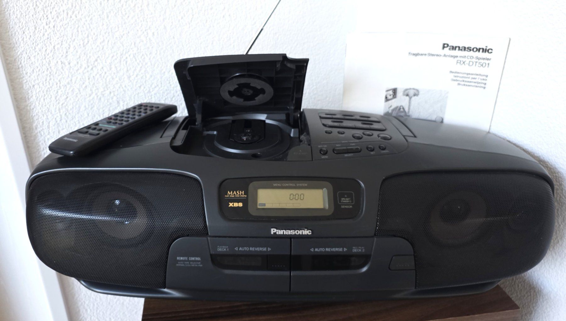 Panasonic Sistemi audio & multimediali: Panasonic Stereoanlage / Ghettoblaster – Usato da Merenschwand venduto da Tfsim007