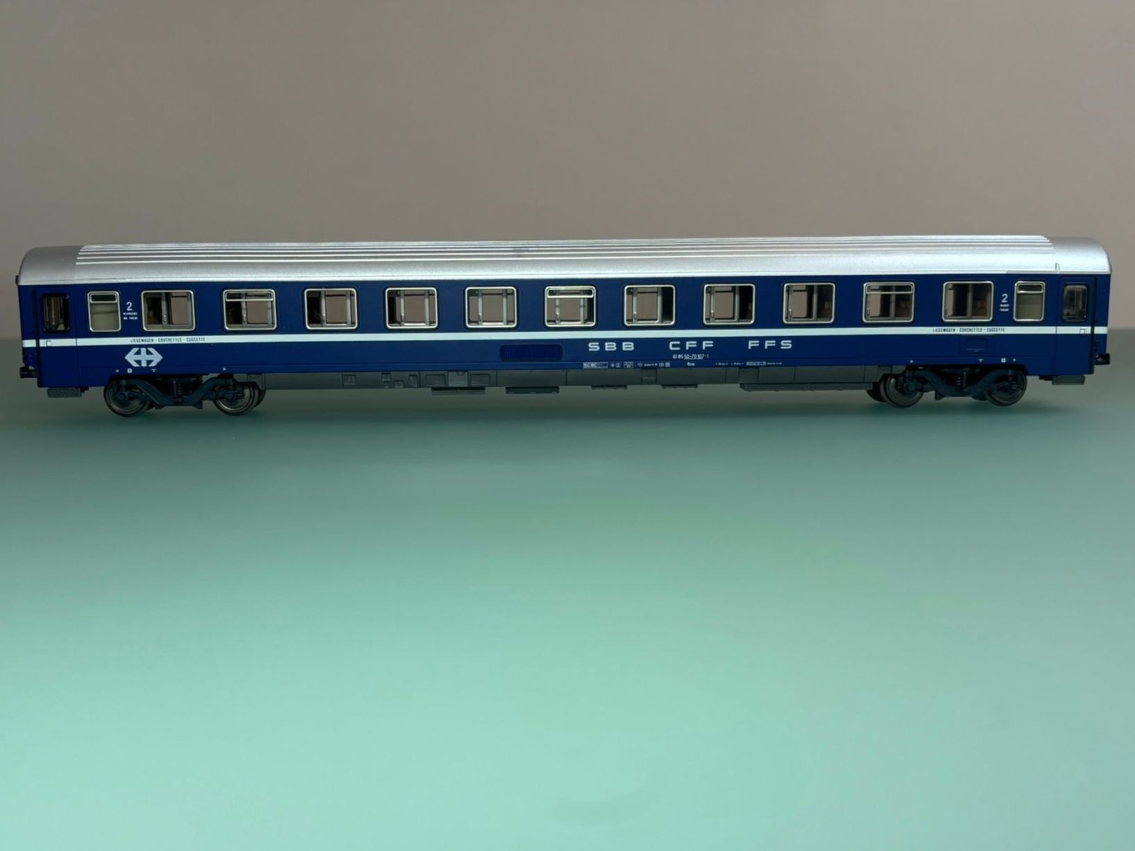 Roco Trains électriques: EUROFIMA bleu Bcm couchettes 2e cl. * 1/87e SBB CFF FFS – D'occasion à SION par Pef12 3