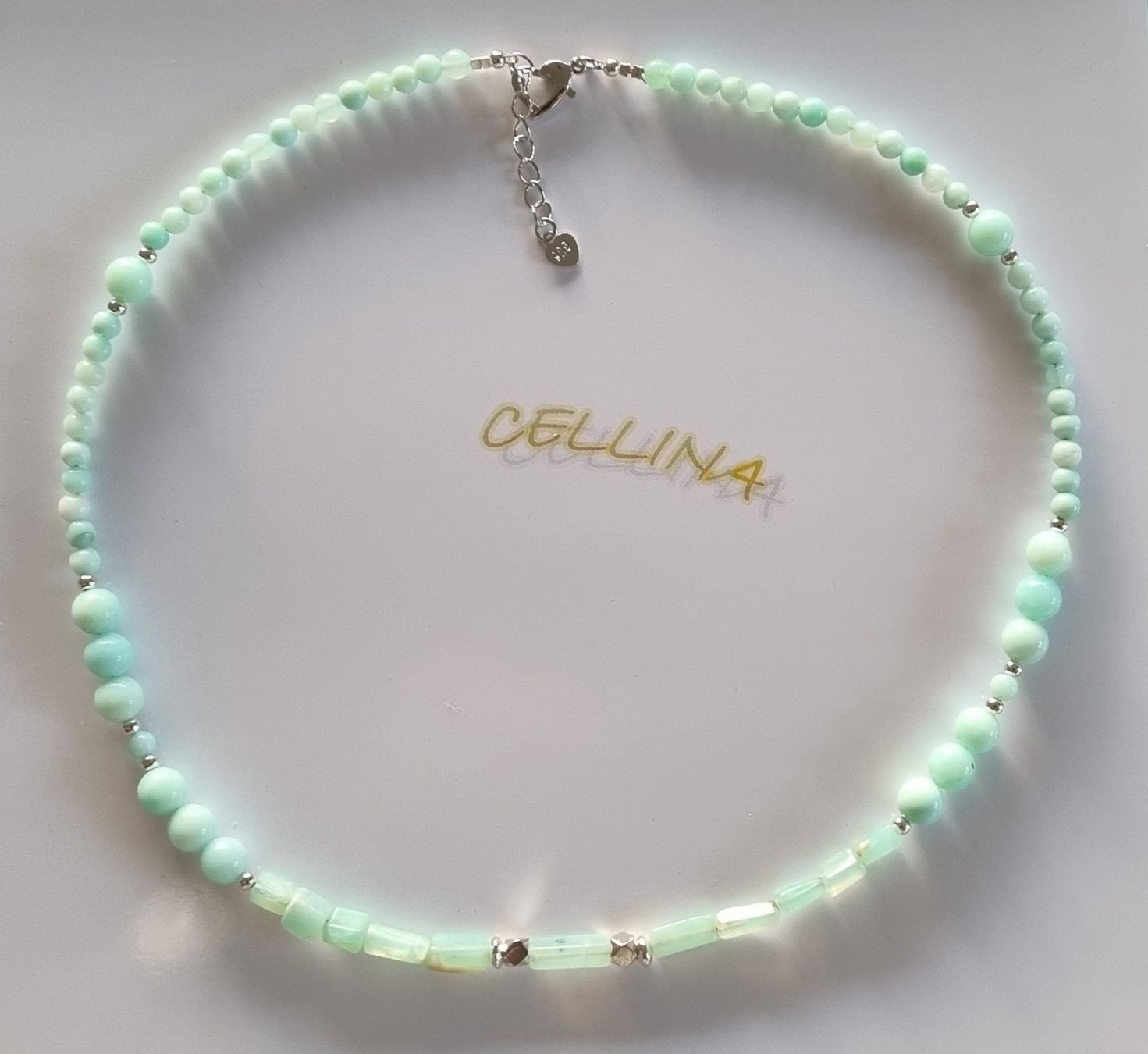 Ketten: Peru Opal Halskette 261 – Neu und originalverpackt aus Luzern von Cellina1 1