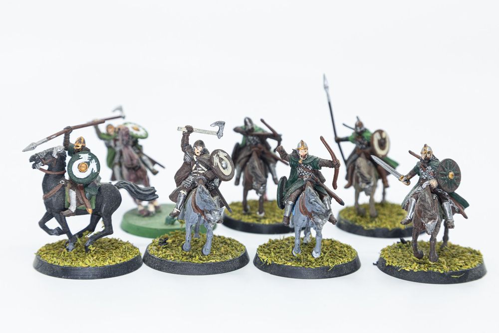 Warhammer LOTR Cavaliers du Rohan - Reiter von Rohan (Gebraucht) in ...