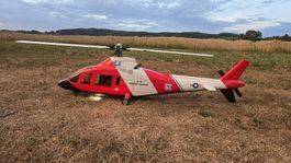 Hubschrauber mit T- Rex 600 Mechanik U.S Coast Guard