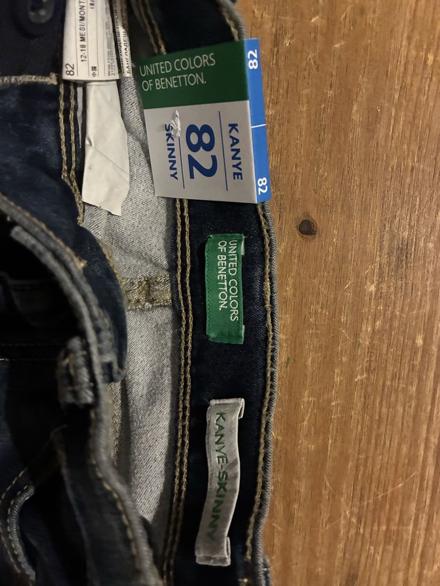 Benetton Pantaloni: Benetton Jeans Gr. 82 – Nuovo (secondo la descrizione) da Casaccia venduto da Abc0376 2