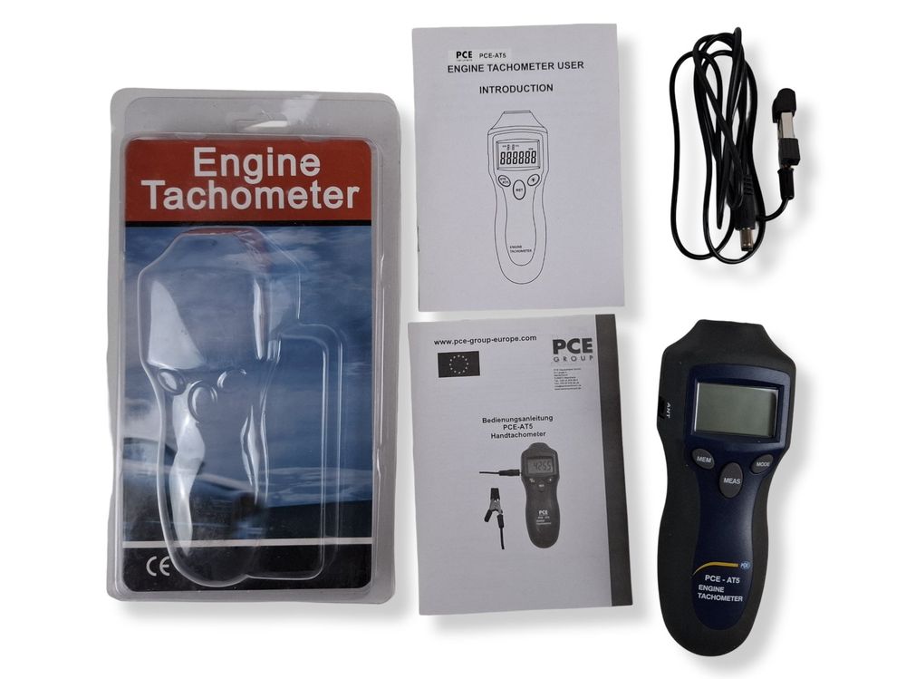 PCE Instruments PCE-AT 5 Drehzahlmesser Produktbild-Vorschau 7