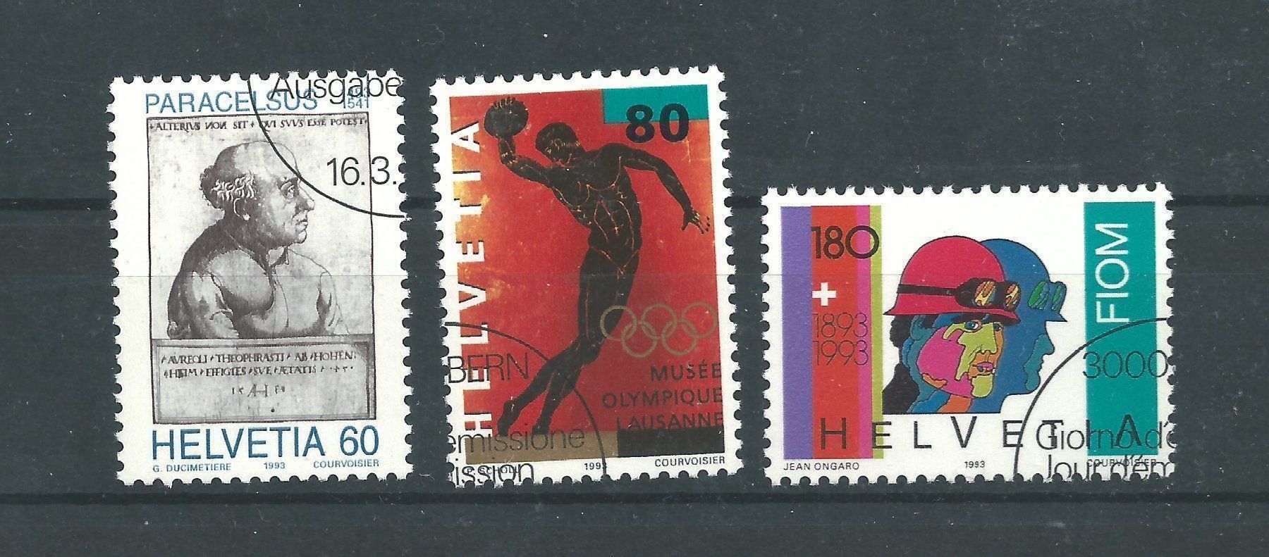 Tutti i francobolli: 1993 Schweiz – Usato da Trübbach venduto da Sammer51