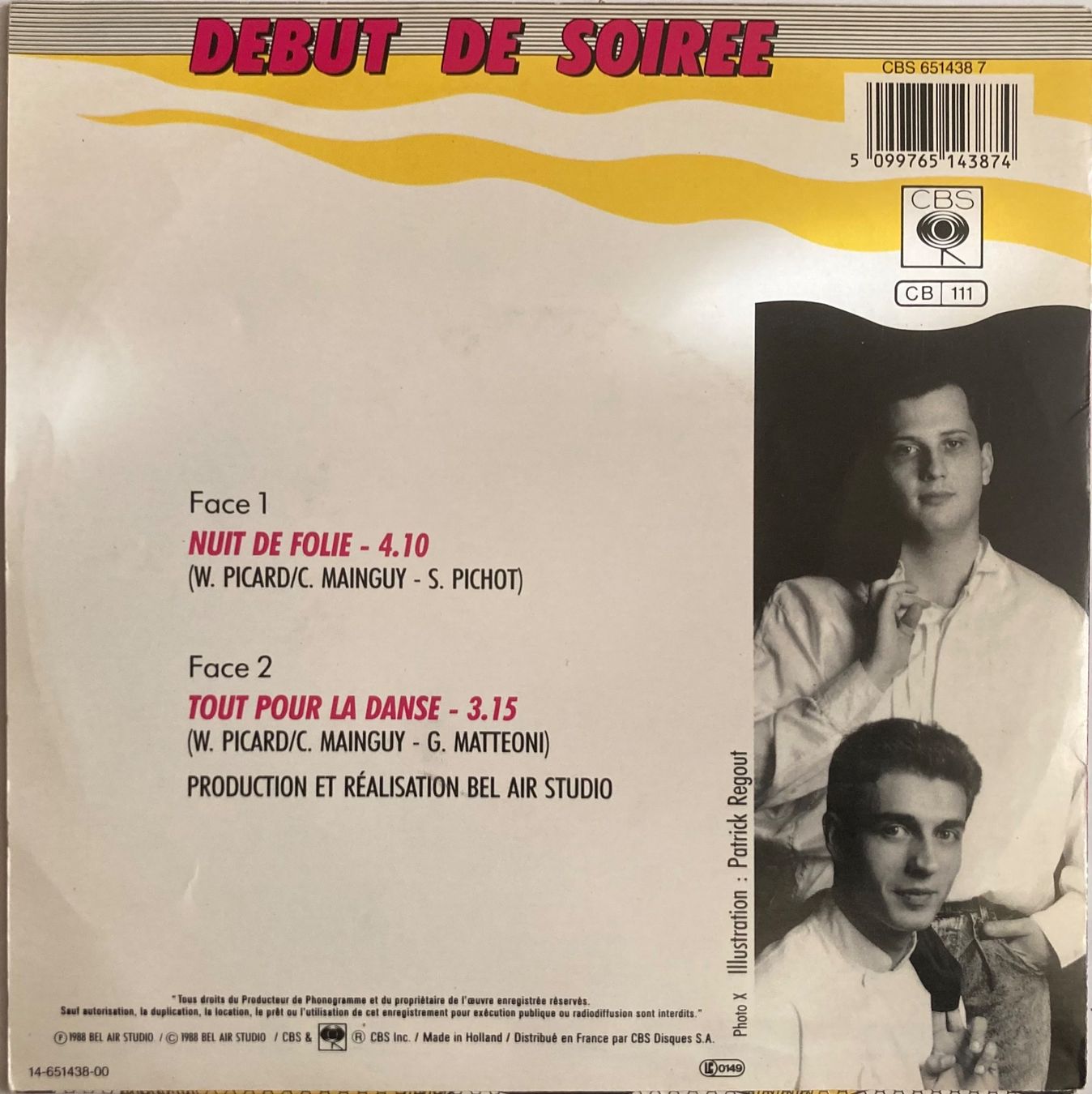 Schallplatten: DÉBUT DE SOIRÉE - NUIT DE FOLIE – Gebraucht aus Poliez-Pittet von Newtown-Records 1