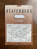 Beatenberg Wanderkarte 1:25000, Topografische Karte!