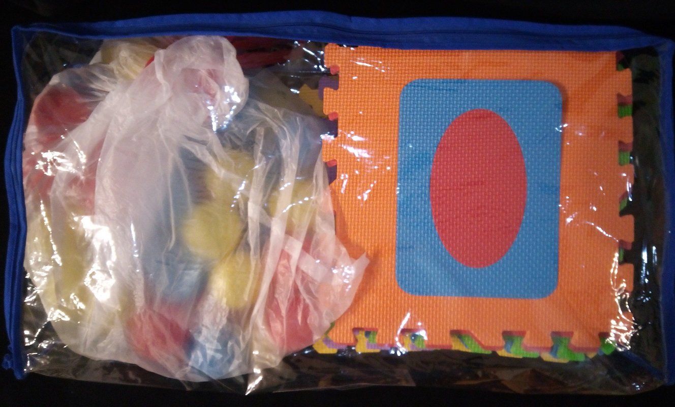 Tappeto da gioco: Bunte Spielmatte Puzzlematte Kinderteppich mit Bällen – Usato da Werdenberg venduto da EXA-Secondhand 2