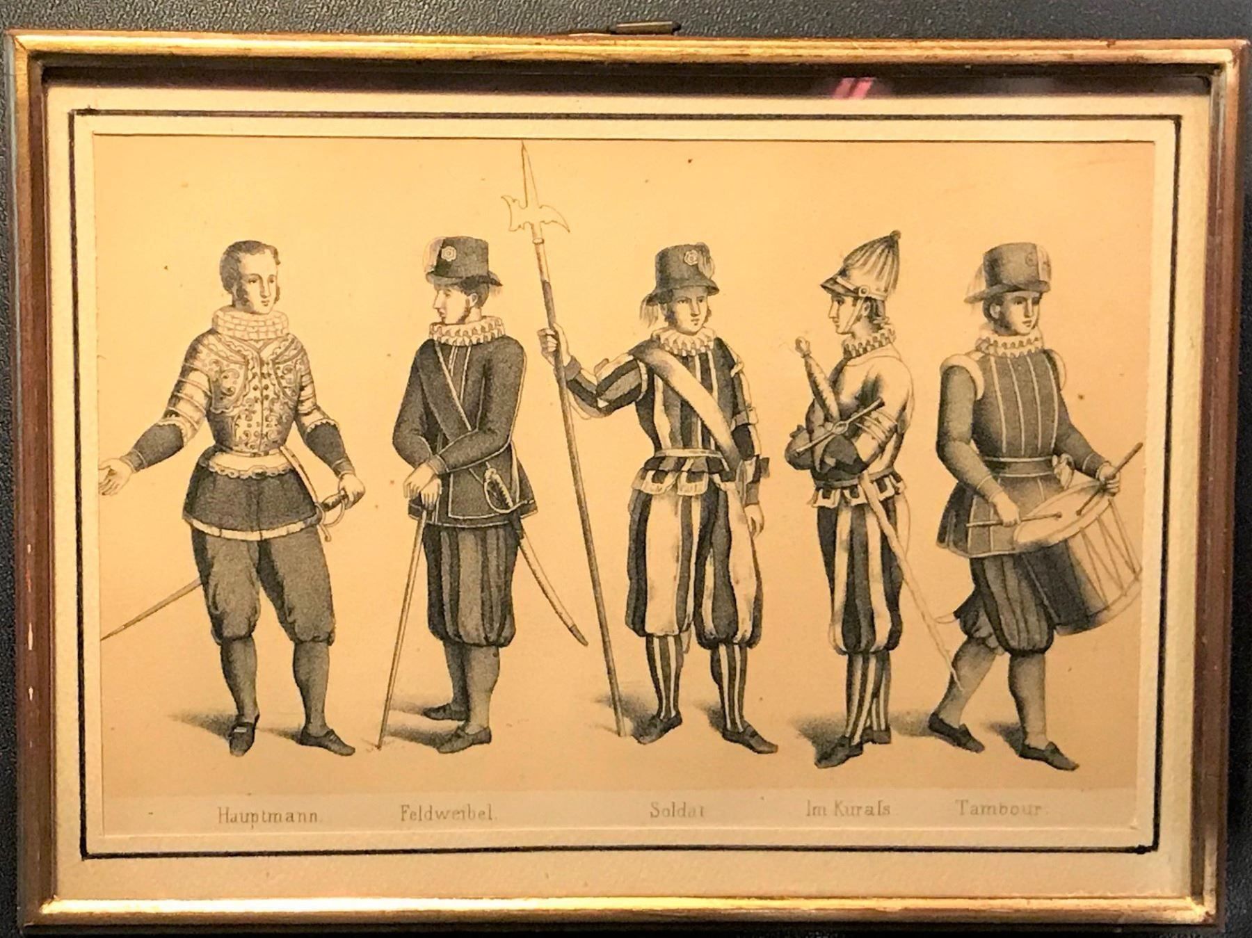 Gravures: Stich 'Uniformen' – D'occasion à Thalwil par Peter0911