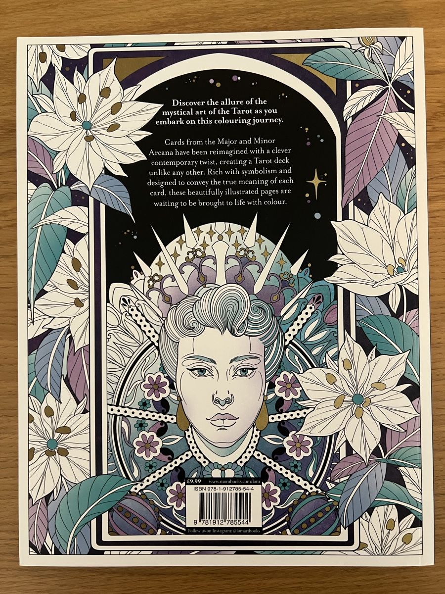 Livres: Malbuch - Tarot Colouring - Alexis E. Thomson – D'occasion à Winterthur par Wikingerlady 1