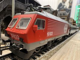 Märklin 3328 SBB Re 4/4 Personenzug