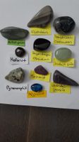 10er Set Trommelsteine mit seltenem Afghanit: Set 38