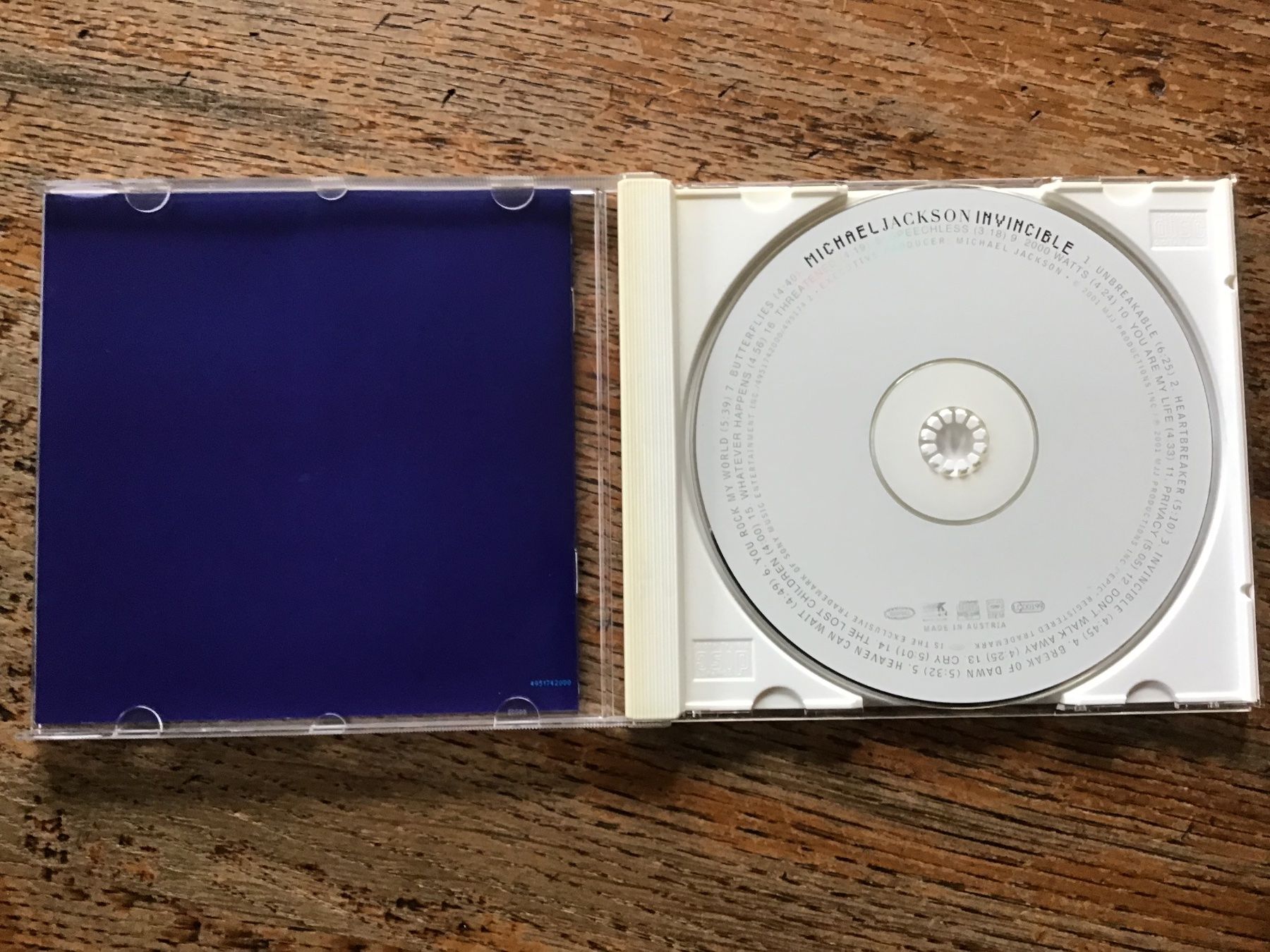 CD: CD Michael Jackson – Usato da Fully venduto da Ruby97 1