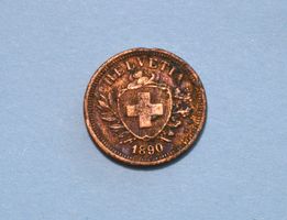 1 Rappen 1890