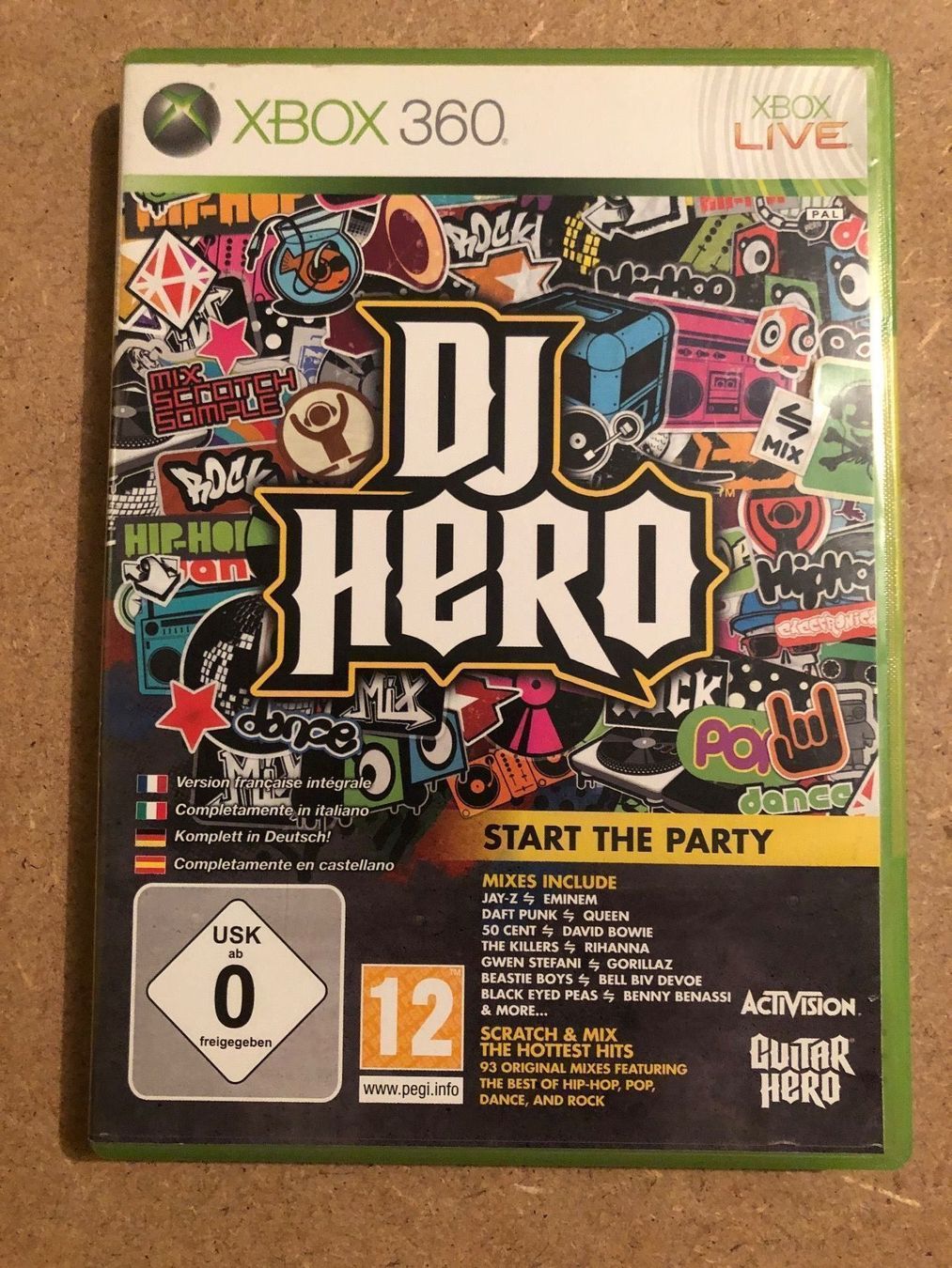 Spiele: DJ Hero für Xbox 360 – Gebraucht aus Kestenholz von Mad18